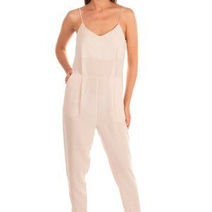 Bruno Cucinelli Silk Ivory Jumpsuit Size 2